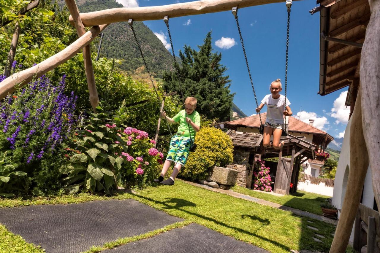 Hofer Am Bach Villa Lagundo Exteriör bild